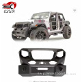 Vifaa Auto Iron Front Bumper kwa Wrangler JL